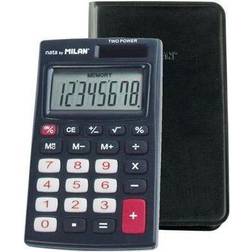 MiLAN Calculator 8-position calculator blac. [Levering: 6-14 dage]